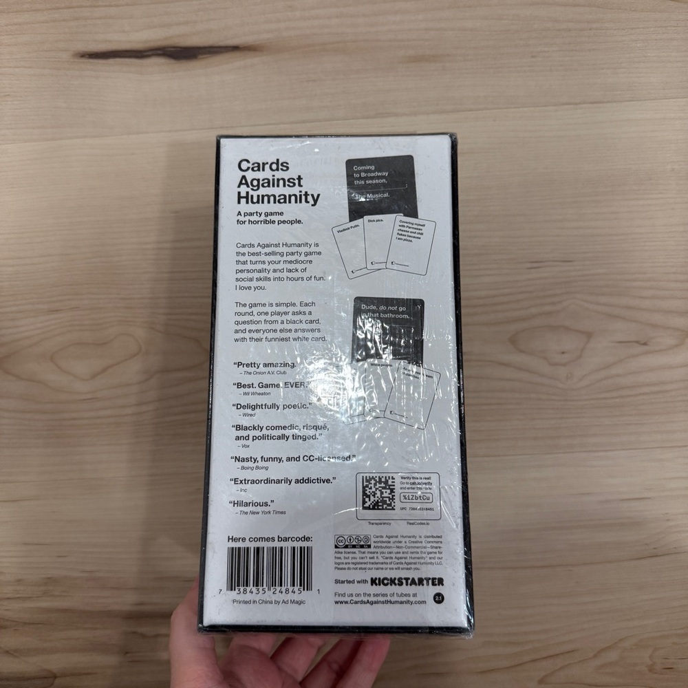 NEW Cards Against Humanity Game - Picture 4 of 4
